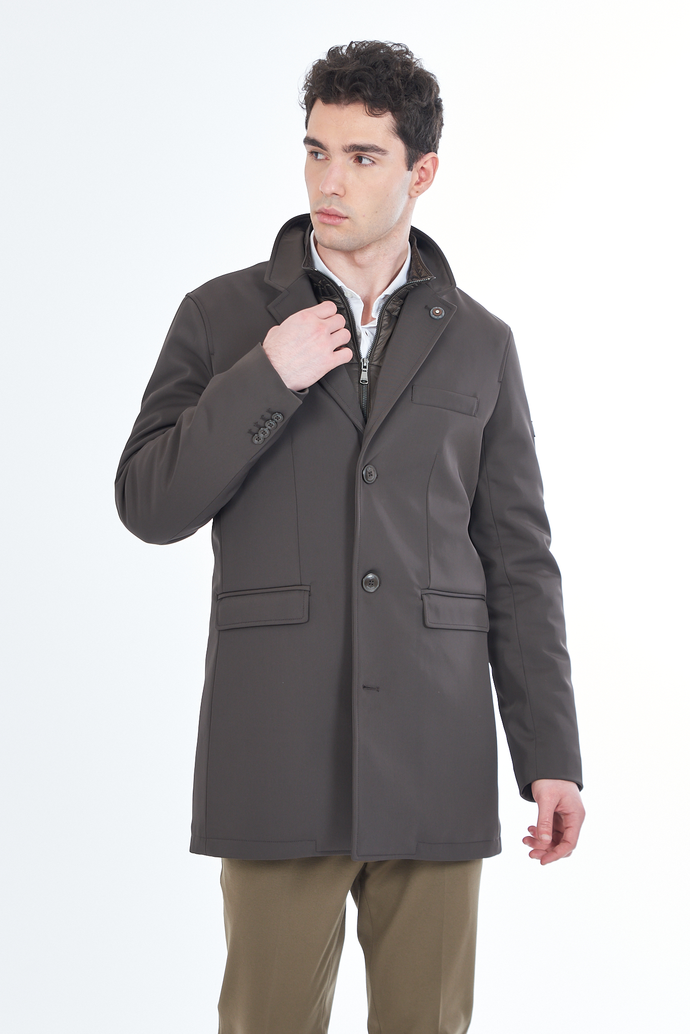 Cappotto Donna Yes Zee Uomo Cappotto YES ZEE O815 KB00 /0232