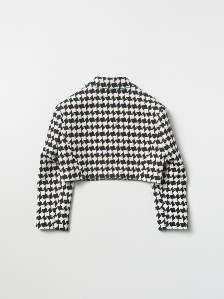 GIACCA CORTA IN CREPE STAMPA P ELISABETTA FRANCHI La Mia Bambina