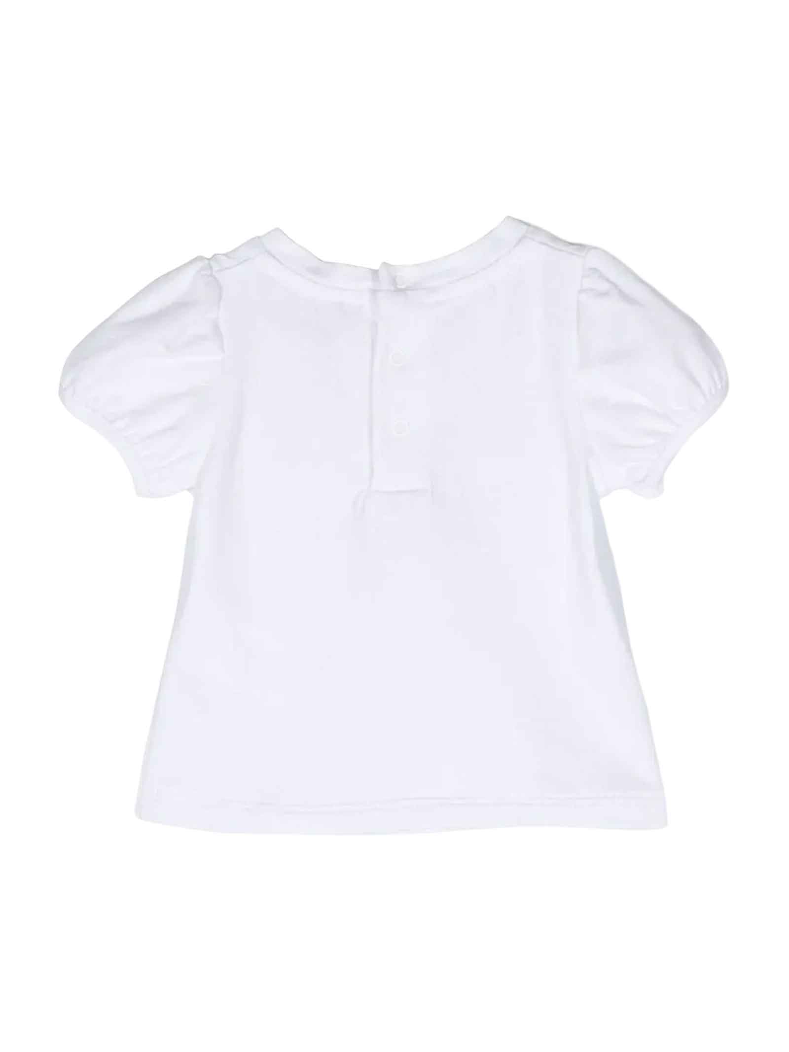 T-SHIRT M/C MOSCHINO BABY MHM02B LBA34 /10101 Capitolmoda