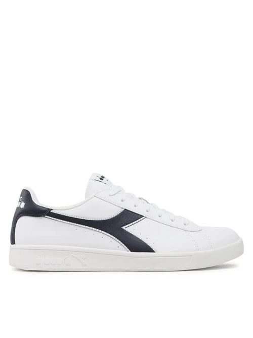 WHITE/BLUE DENIM