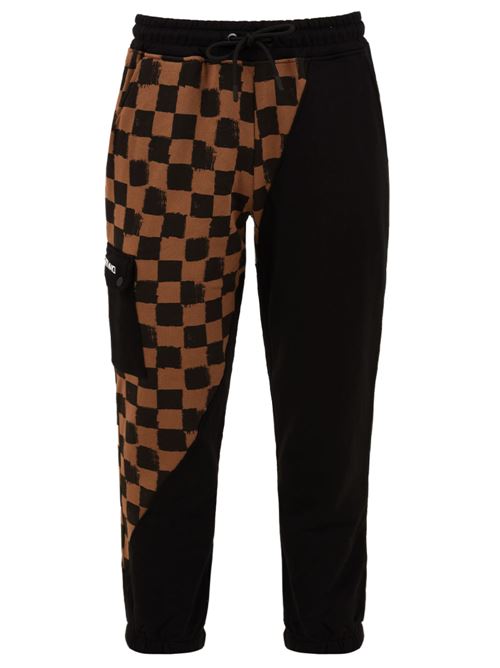 DIAG SPLIT BROWN SIP VANQUISH PANTS SPRAYGROUND | SP615VAN/BROWN