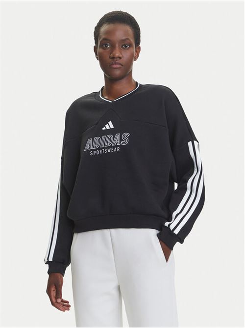 W TIRO FL SWT BLACK/WHITE ADIDAS | JN2673/ND