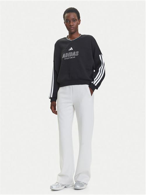 W TIRO FL SWT BLACK/WHITE ADIDAS | JN2673/ND