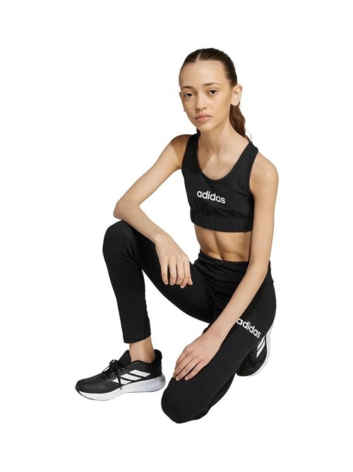 JG LIN BRA TOP BLACK/WHITE ADIDAS | JX3923/ND