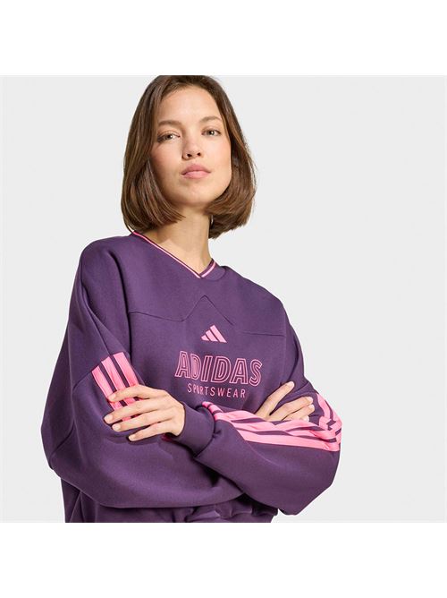 W TIRO FL SWT AURPLU/LUCPNK ADIDAS | JX5119/ND