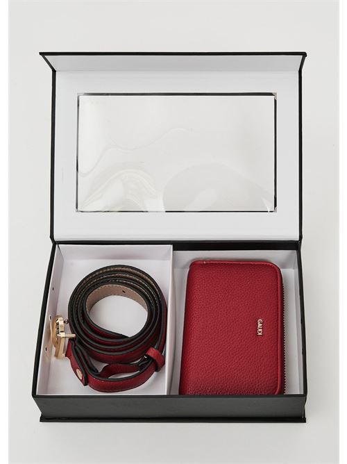 SET CINTURA + PORTAFOGLIO - linea WOMAN GIFT BOX GAUDI | V5AI-12530/V0018
