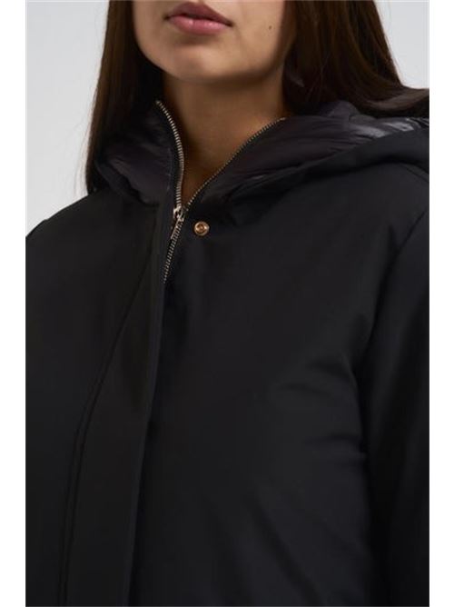GIUBBINO MIDI NYLON MARKUP | MW9640014/NERO