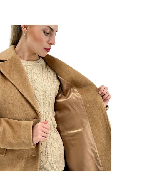 CAPPOTTO IN PANNO COLLO REVERS MARKUP | MW9640601/CAMMELLO