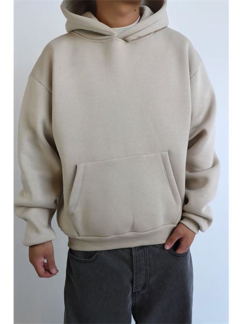 FELPA CROPPED PRIMID | PR20/BEIGE