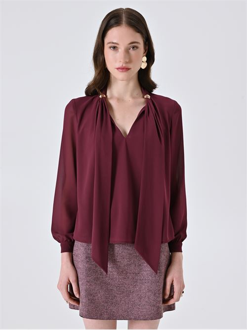 BACI COMEL-B BLUSA SFIANCATO RINASCIMENTO | CFC0124974003/B098