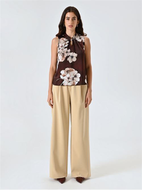 BACI MALVO/F-P TOP SFIANCATO RINASCIMENTO | CFC0125096003/B469