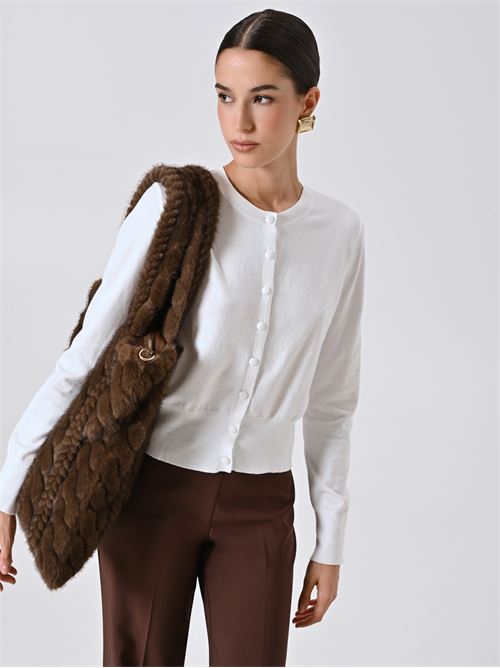 ALPH TE25-315 CARDIGAN BOTTONI RINASCIMENTO | CFM0012023003/B036