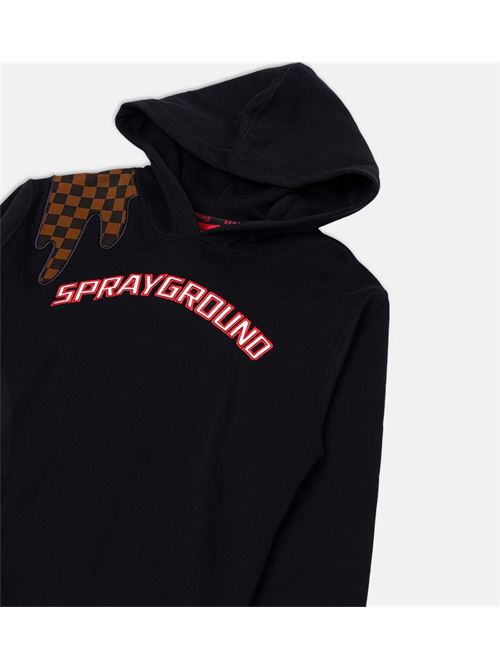 DRIP REGULAR HOODIE SPRAYGROUND | SPY1265G/BLACK