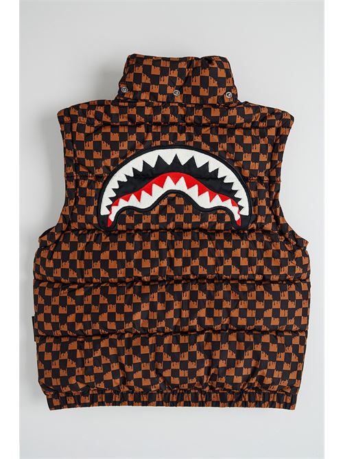 DRIP CHECK DETACH SLEEVE DOWN JKT J SPRAYGROUND | SPY1300/BROWN