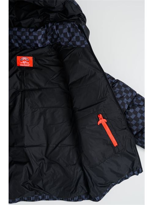 DRIP CHECK DETACH SLEEVE DOWN JKT J SPRAYGROUND | SPY1300/GREY