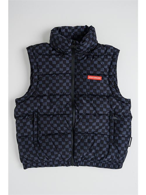 DRIP CHECK DETACH SLEEVE DOWN JKT J SPRAYGROUND | SPY1300/GREY