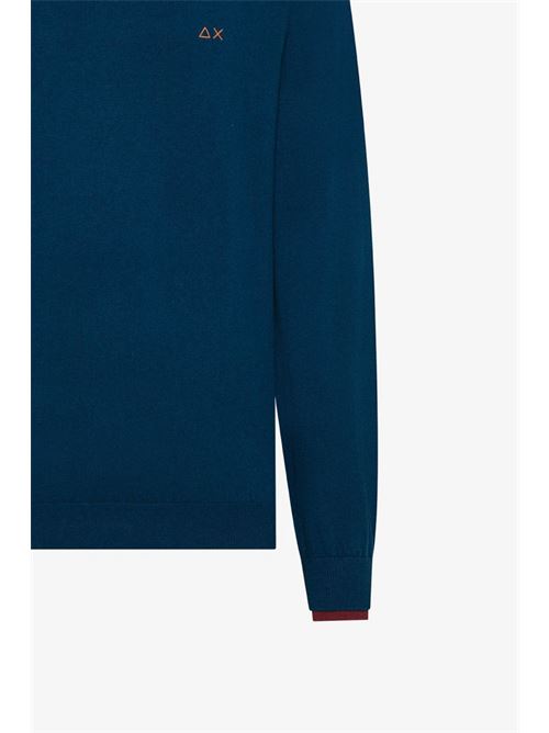 ROUND SWEATER DOUBLE RIB L/S SUN68 | K45141/78