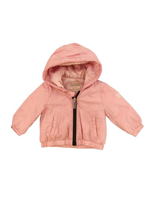 OVERDYE NYLON HOODED JACKET GUESS | H2YT00WER50/G6K9