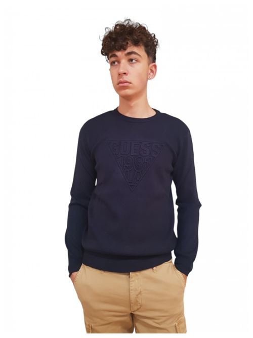 VICTOR LS CN EMBOSSED LOGO SWT GUESS | M3YR06Z2VU2/G7V2