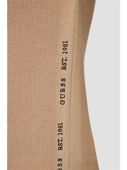 YAEL LS CN RIBBED EMBROIDERED GUESS | M3YR10Z2TX0/G1FE