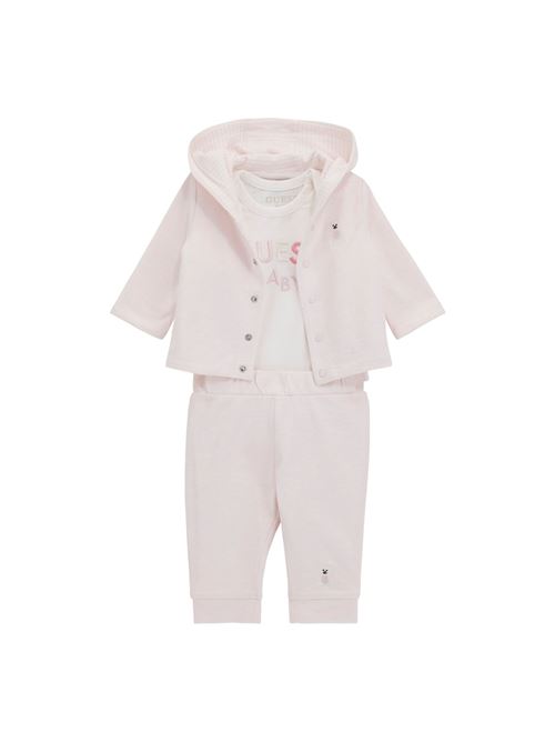 SET HOOD LS TOP+LS BODY+PANTS GUESS | H4YW12KCCC0/G6K9
