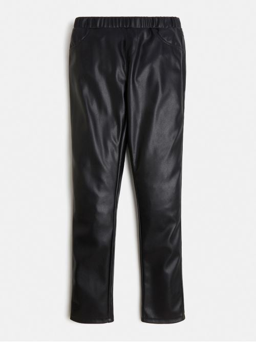PU LEATHER LEGGINGS GUESS | J1BB17WEBE0/JBLK