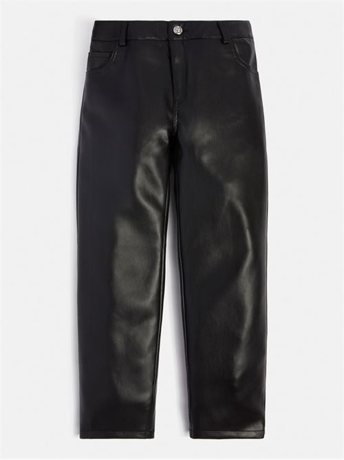 FAUX LEATHER PANTS_MINI ME GUESS | J3RB17WF8P0/JBLK
