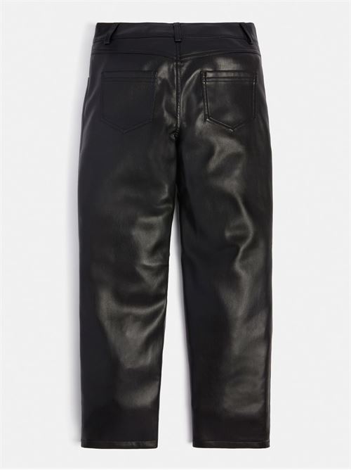 FAUX LEATHER PANTS_MINI ME GUESS | J3RB17WF8P0/JBLK