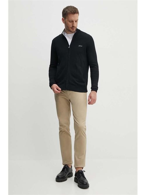 DARRELL LS ZIPPED CARDI BASIC GUESS | M4YR03Z3052/JBLK