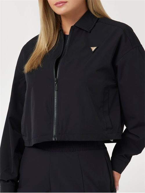 AURLIE ZIP JACKET GUESS | V4YH02WG982/JBLK