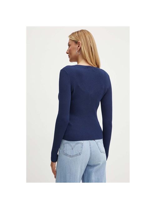 BLAIRE VN LS HENLEY SWTR GUESS | W4YR16Z2V62/G7JX