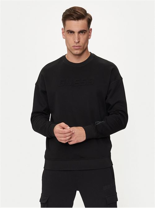 SHEEN CN SWEATSHIRT GUESS | Z4YQ06KC3D2/JBLK