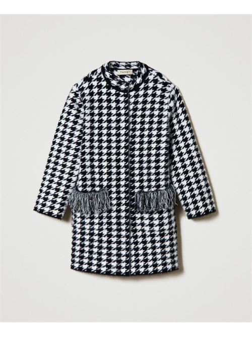 CAPPOTTO CORTO IN MAGLIA TWINSET | 242GJ3090/02714