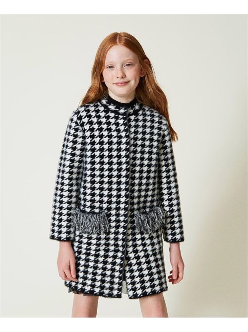 CAPPOTTO CORTO IN MAGLIA TWINSET | 242GJ3090/02714