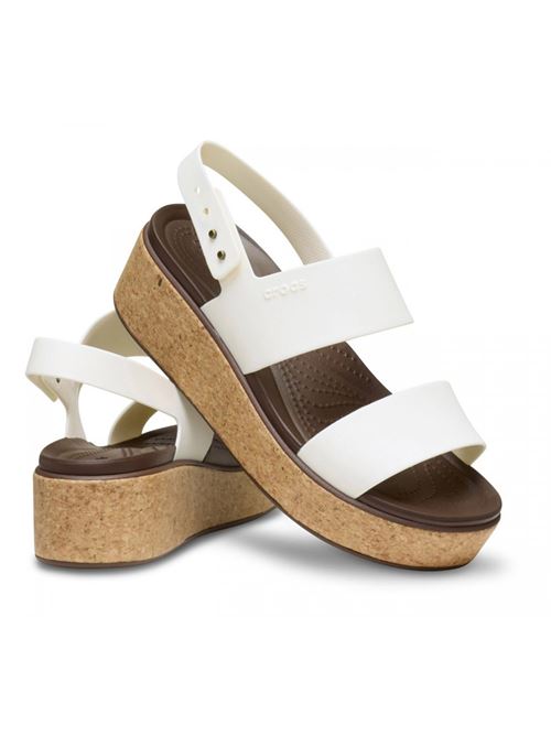 Brooklyn Cork Low Wedge W CROCS | CR.211144/CHAL