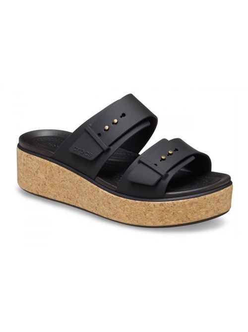 Brooklyn Cork Buckle W CROCS | CR.211252/BLK