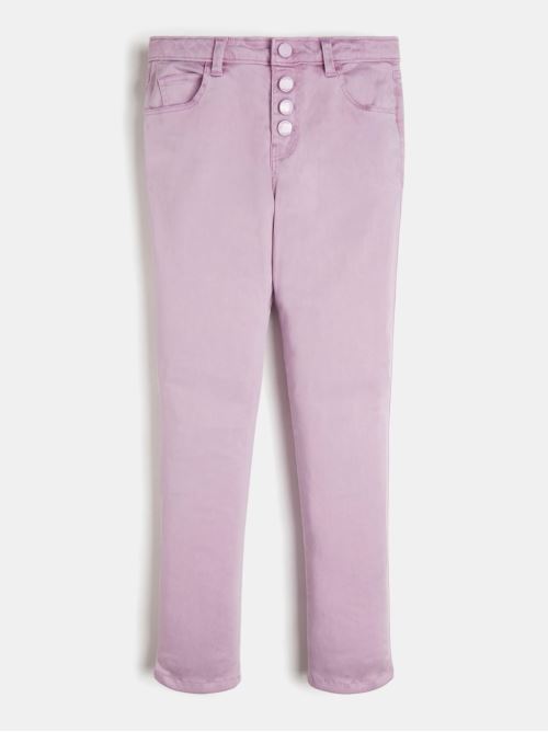 STRETCH SATEEN SKINNY PANTS GUESS | J2RB03WB7X0/G4R4