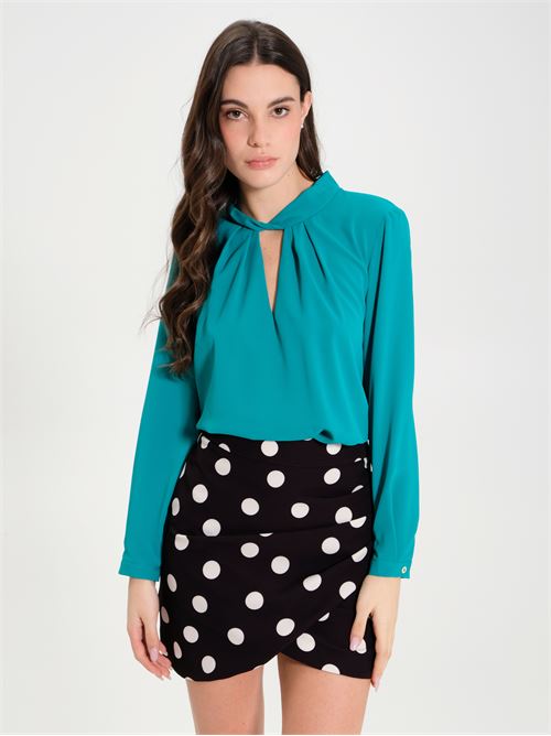 BACI LORENZI-P BLUSA SFIANCATA RINASCIMENTO | CFC0117765003/B520