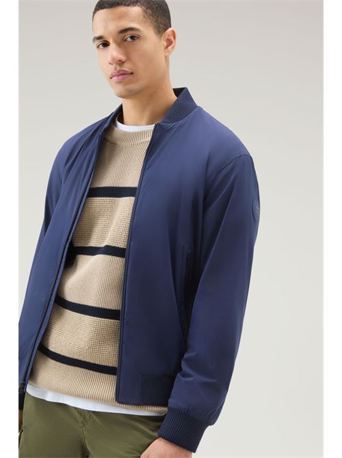 MATT STRETCH BOMBER WOOLRICH | CFWOOU0893MRUT3107/31108