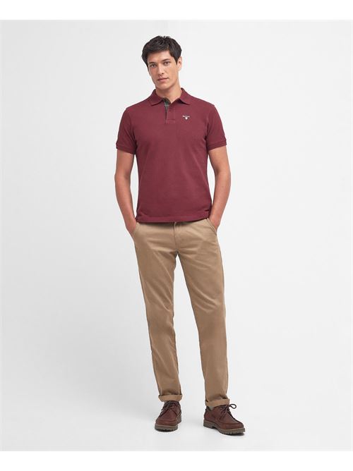 TARTAN PIQUE POLO BARBOUR | MML0012/RE53