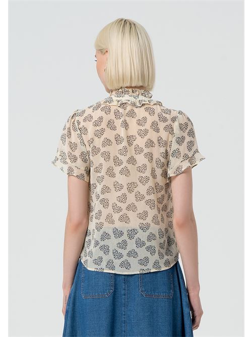 SHORT SLEEVES SHIRT SAND FRACOMINA | FR25ST6016W668K8/251