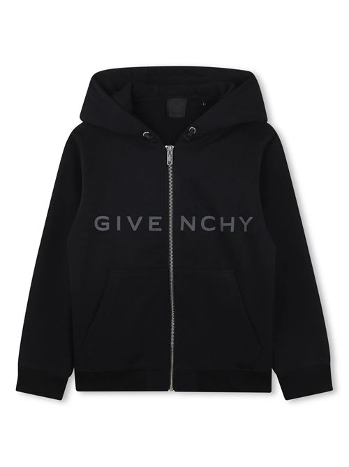 Felpa con cappuccio con logo 4G Givenchy GIVENCHY | H30703/NERO