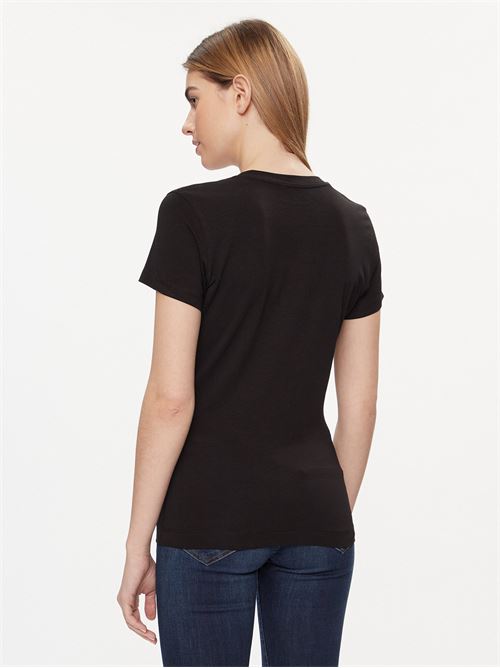 SS RN SATIN TRIANGLE TEE GUESS | W4GI21J1314/JBLK