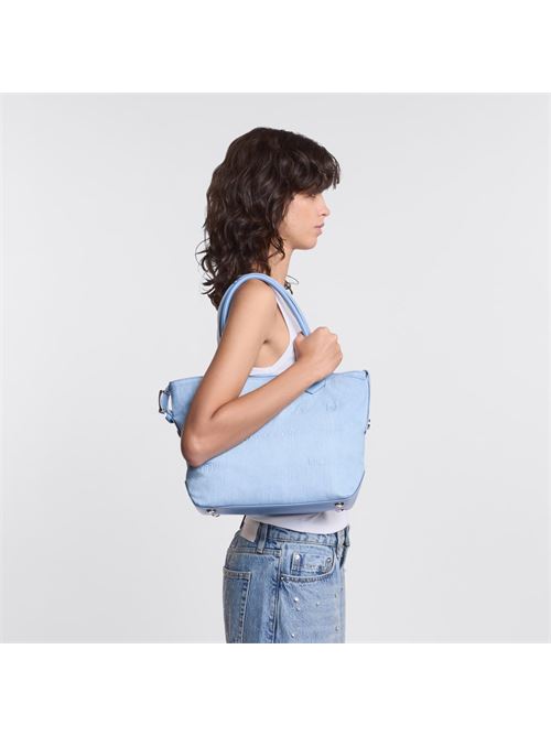 SCRIPT MEDIA EMBOSSED(DENIM) HOGAN | KBW01PA1300U3M/7D81