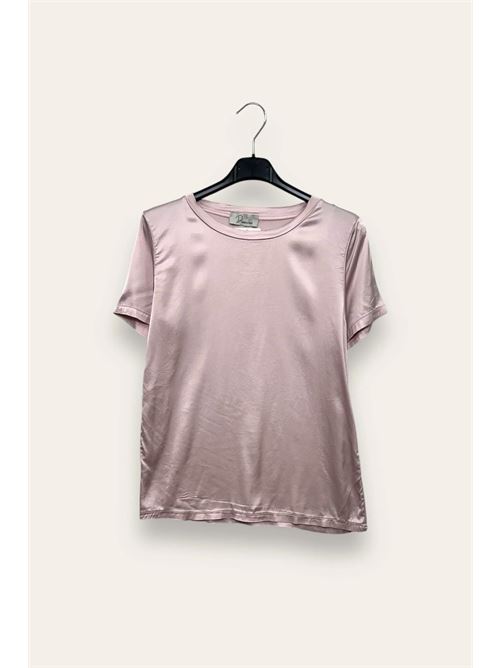 Maglietta in raso in viscosa LOVEme | CH-12822/Rosa