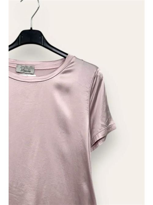 Maglietta in raso in viscosa LOVEme | CH-12822/Rosa