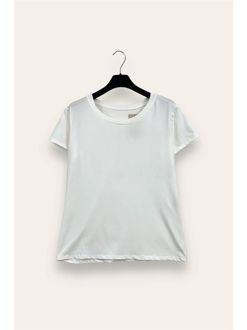 T-shirt tinta unita LOVEme | JM-12843/Bianco