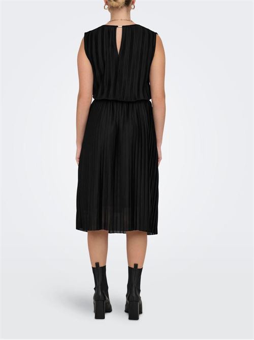 ONLELEMA S/L PLISSE DRESS BOX JRS ONLY | 15201887/Black
