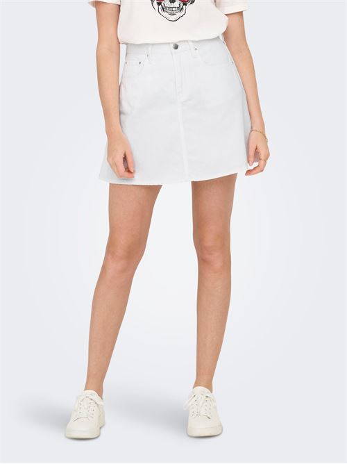 ONLEDEN A-SKIRT DNM PIM ONLY | 15349233/White