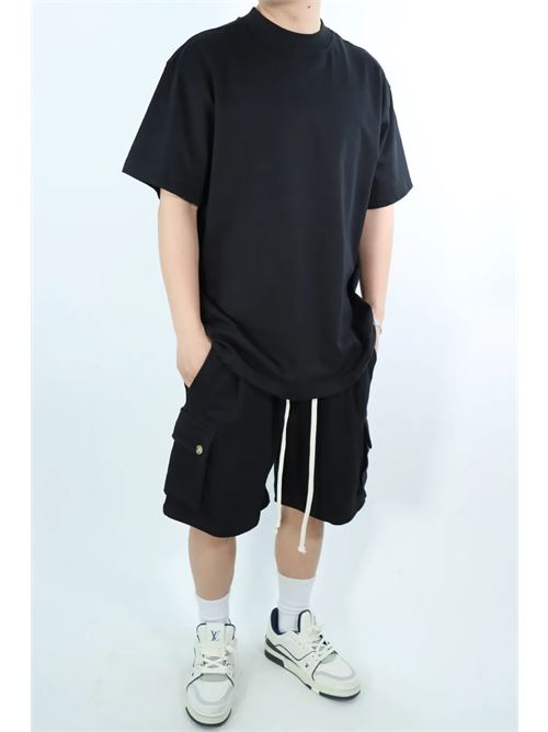 BERMUDA+TSHIRT PRIMID | 6601-6150/NERO